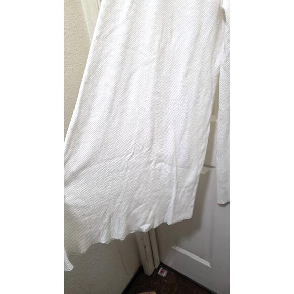 Intimately Free People White Textured Wide-Leg Women's Pants Lightweight Size s/ - Picture 4 of 7